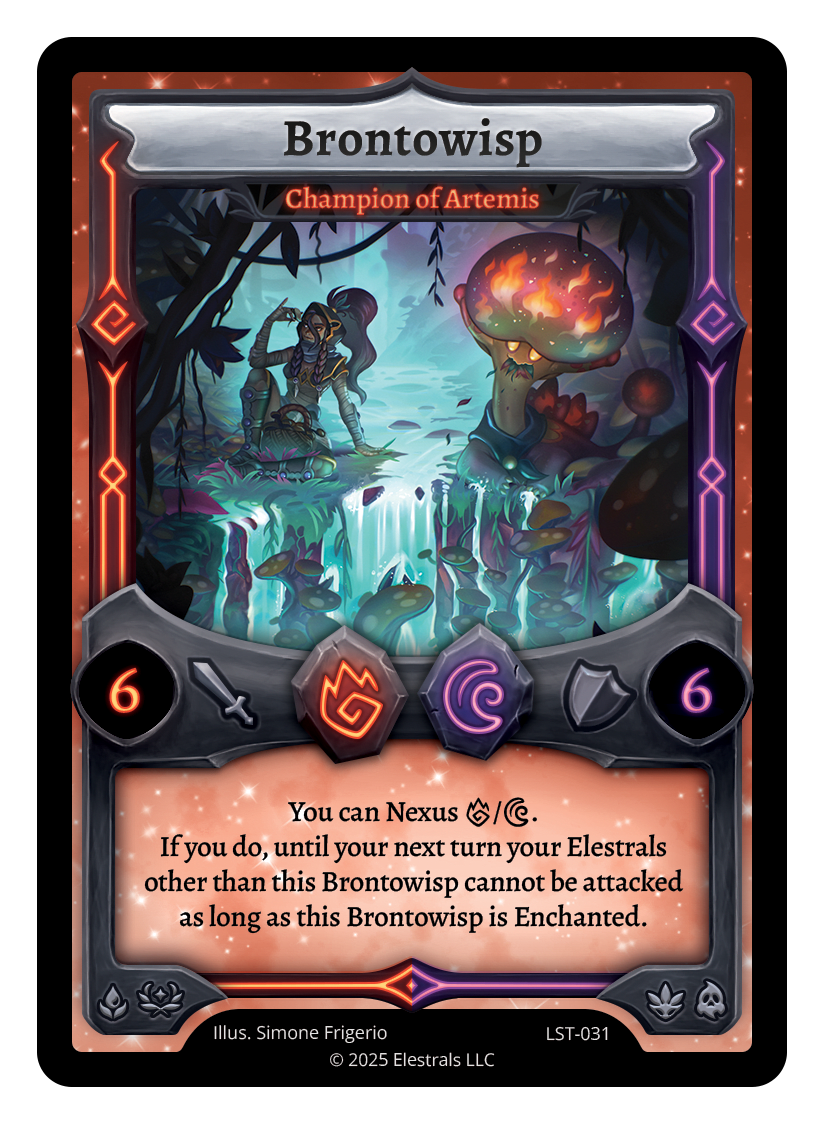 Brontowisp - Champion of Artemis - LST-031